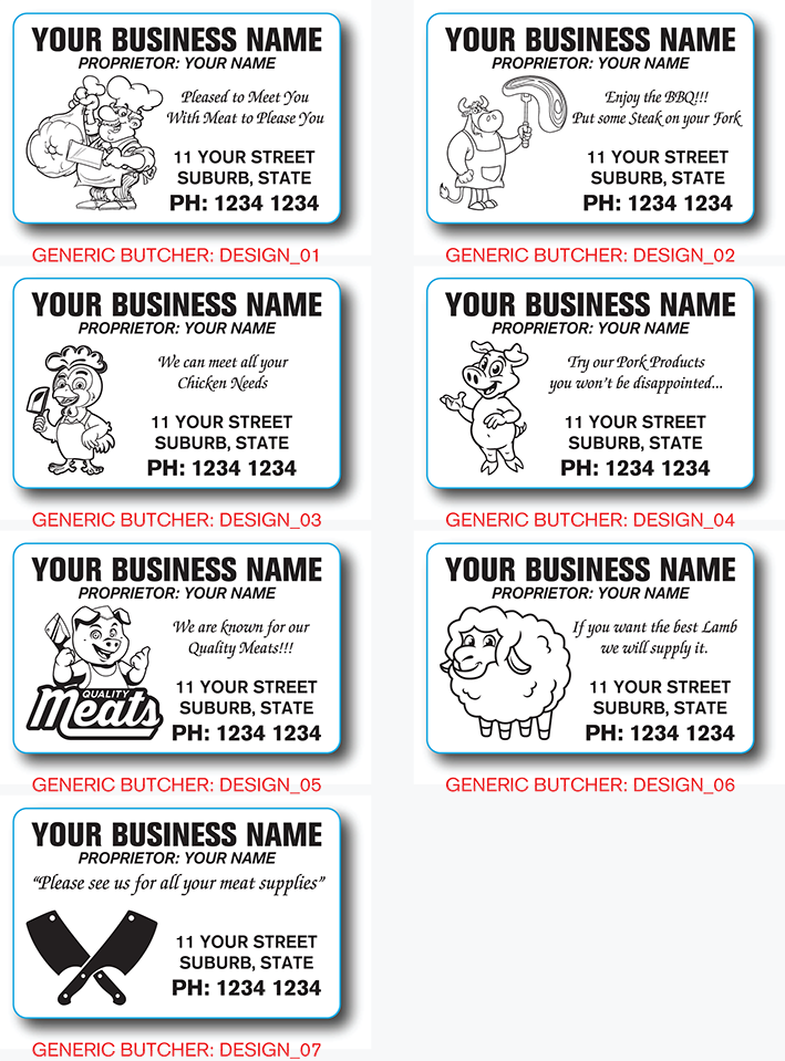 Butcher Labels